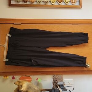 Healing hands black jogger style scrub pants womens size 2x
